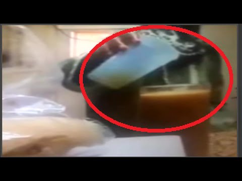 شاهد خادمة تضع بولها في عصير سيدها في الكويت