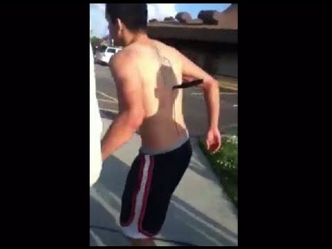 بالفيديو تنتقم من حبيبها بسكينه في ظهره