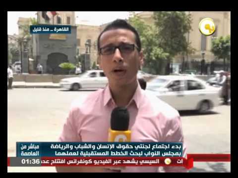بالفيديو بدء اجتماع لجنتي حقوق الإنسان والشباب والرياضة في مجلس النواب