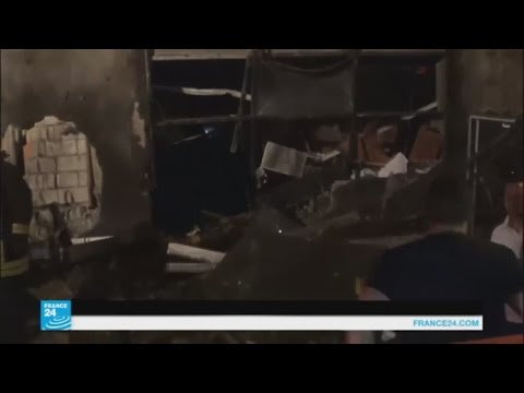 شاهد انفجار في العاصمة اللبنانية بيروت