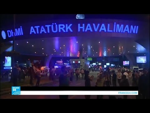 بالفيديو قتلى وجرحى في مطار أتاتورك في اسطنبول