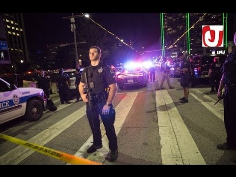 بالفيديو قناصة يقتلون 5 رجال شرطة أميركيين