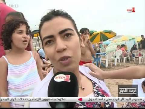 بالفيديو المصطافين على شاطئ عين الذئاب المغرب يشتكون الاهمال
