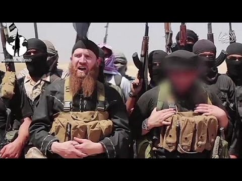 بالفيديو شاهد تنظيم داعش يعلن مقتل القيادي عمر الشيشاني