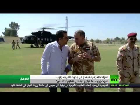 شاهد وزير الدفاع يعلن أن القوات تواصل حملتها جنوب الموصل