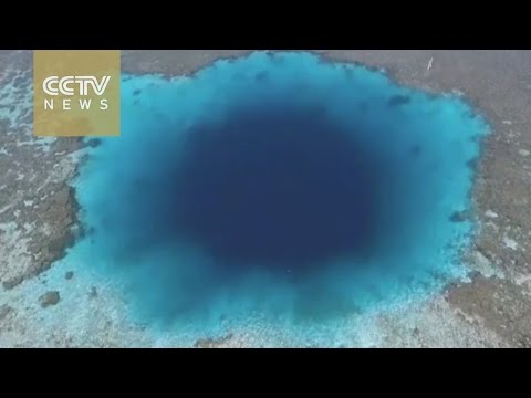 شاهد اللقطات الأولى من داخل أعمق بؤرة زرقاء في العالم