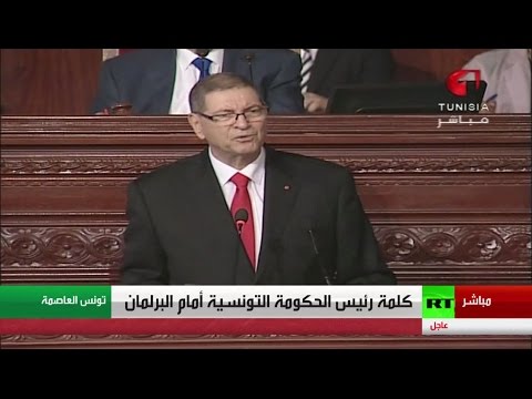 شاهد البرلمان التونسي يبحث سحب الثقة من الحكومة