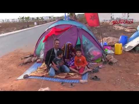 عائلة تجد نفسها في العراء في دار بوعزة