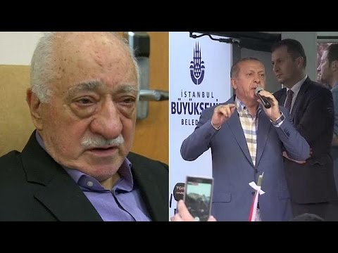 بالفيديو فتح الله غولن في مواجهة اتهامات الرئيس التركي أردوغان