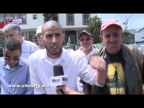 بالفيديو احتجاج جديد لأصحاب سيارات الأجرة في الدار البيضاء