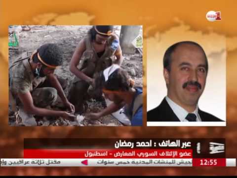 بالفيديو أحمد رمضان يتحدث عن أوضاع المدنيين في المناطق المحاصرة داخل حلب