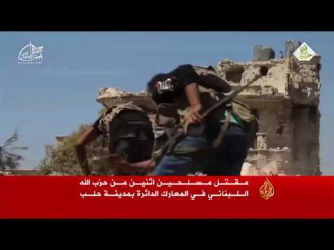 شاهد غارات عنيفة في مدينة حلب