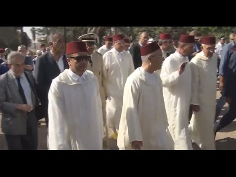 شاهد وزراء مغاربة في جنازة رئيس الطائفة اليهودية في الدار البيضاء