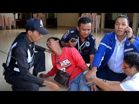 فيديو مقتل 4 أشخاص وإصابة 20 في تفجيرات