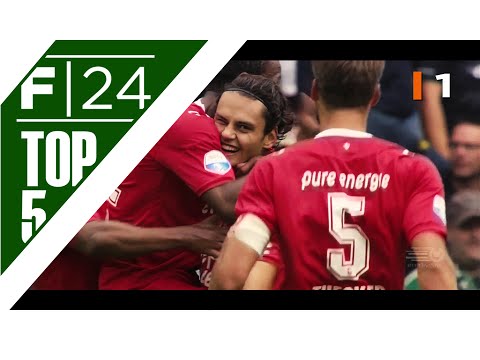 شاهد أفضل 5 أهداف في شهر آب