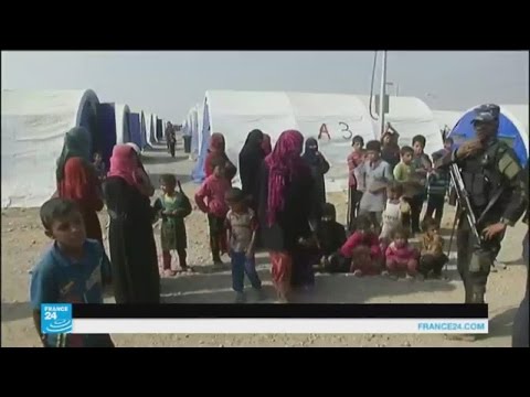 بالفيديو نزوح أكثر من عشرة آلاف عراقي من الموصل