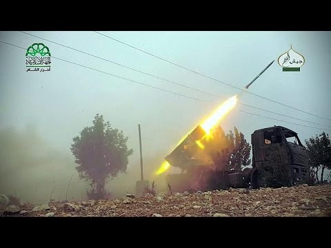 شاهد المعارضة السورية المسلحة تشن هجومًا على غرب حلب