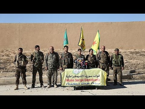 بالفيديو قوات سورية الديمقراطية تعلن عن بدء معركة تحرير الرقة السورية