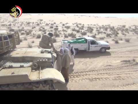 الجيش المصري يدك موقع لمتشددين في سيناء