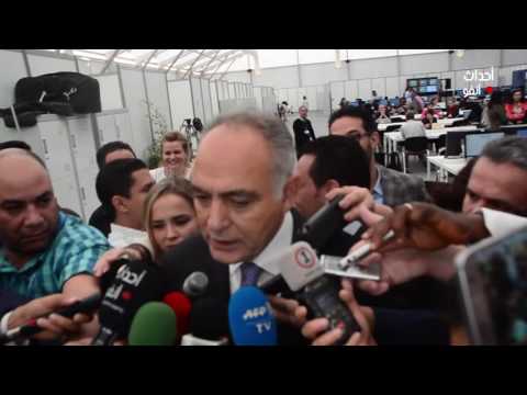 شاهد  مزوار يؤكد أهمية  الإسراع في العمل