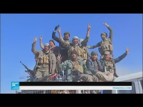 بالفيديو معارك عنيفة بين القوات العراقية والمتطرّفين في حي الشقق الخضراء