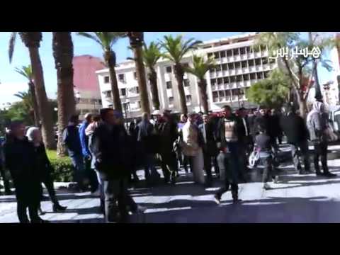شاهد محاولة انتحار مكفوفين في وجدة