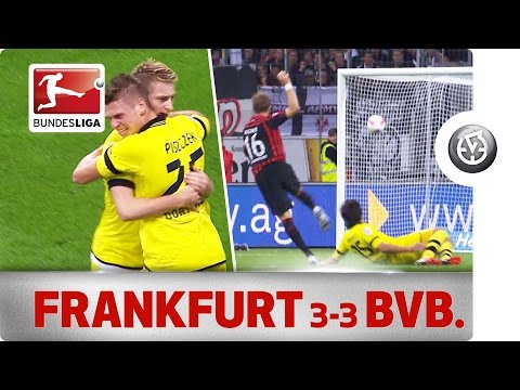 شاهد أفضل أهداف مباراة بوروسيا دورتموند وآينتراخت فرانكفورت
