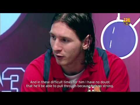 شاهد برشلونة يحتفل بمرور 10 سنوات على هدف ميسي الأسطوري