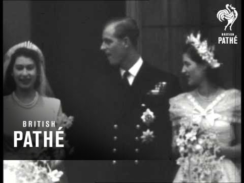 شاهد فيديو نادر لحفلة زفاف الملك فيليب والملكة إليزابيث