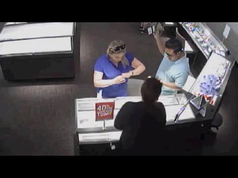 زوجان يسرقان خاتم ألماس فى الولايات المتحدة الأميركية