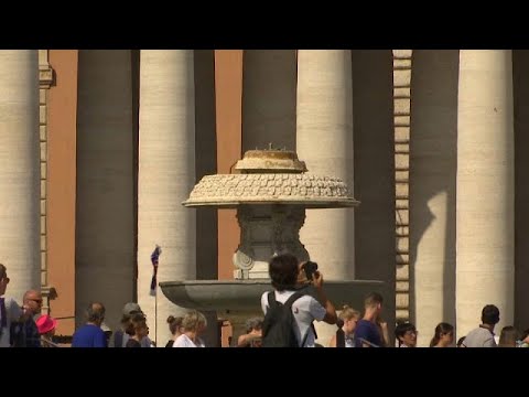 الجفاف يقطع المياه عن نافورات روما السياحية