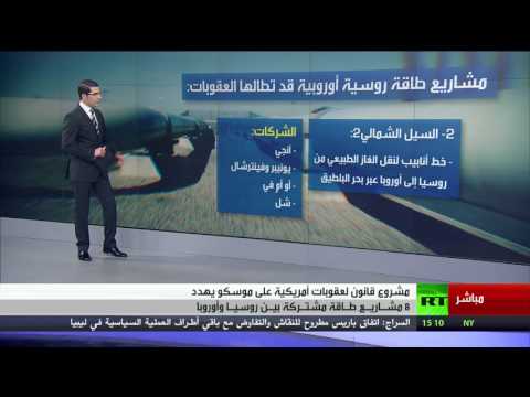 عقوبات أميركية جديدة تهدّد المشاريع الروسية الأوروبية