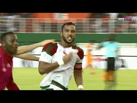شاهد المهدي بنعطية يُسجِّل الهدف الثاني للأسود في كوت ديفوار