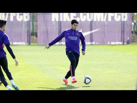 تدريبات برشلونة استعدادًا لمباراة فياريال