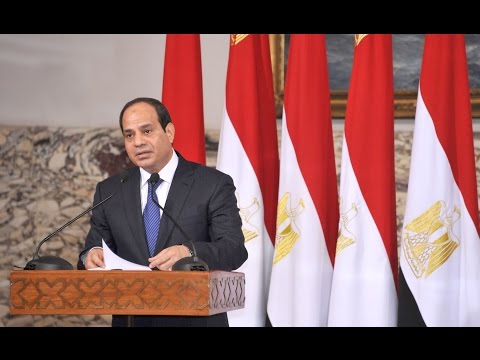 شاهد الرئيس السيسي يلقي كلمة ترحيب في القمة العربية
