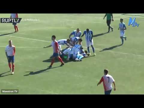 دراما حقيقة في مباراة كرة قدم بالدوري الإسباني بطلها حارس المرمى