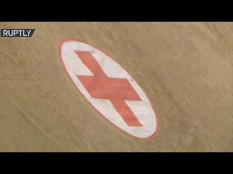 الأطباء الروس يستعدون لمعاينة المرضى في مشفى ميداني في قره باغ