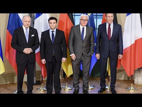 فيديو وزير الخارجية الألماني يناقش تفعيل اتفاقية مينسك