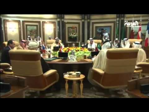 بالفيديو الملك سلمان يبدأ القمة الخليجية بتحية لنظيره عبد الله