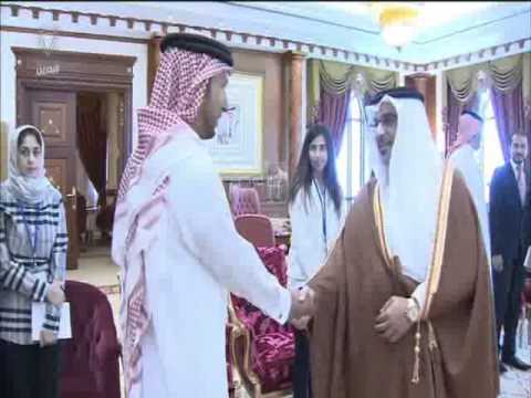 ولي العهد يستقبل الملتحقين ببرنامج النائب الأول