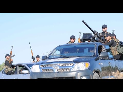 شاهد القوات المشتركة تبدأ تمشيط تل أبيض بعد تحريرها