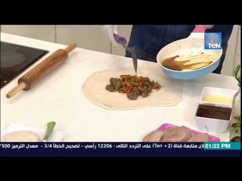 شاهد طريقة عمل الفطير بالسجق