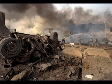 بالفيديو 12 قتيلا يسقطون إثر انفجار سيارات ملغومة في العراق