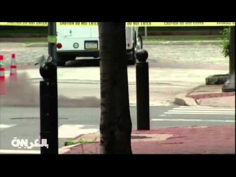 شاهد دخان من باطن الأرض يثير الرعب في فيلادلفيا