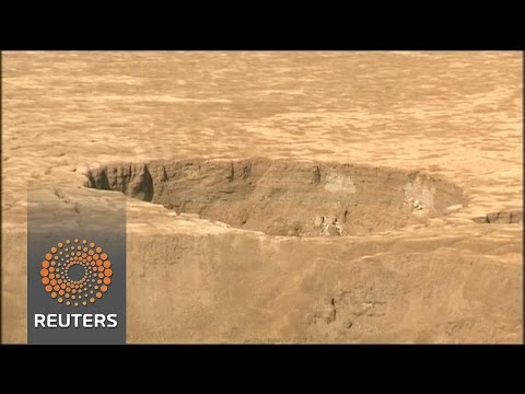 بالفيديو حفر نهاية العالم في البحر الميت تهدد أمن إسرائيل السياحي