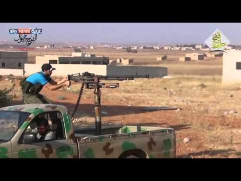 شاهد تنظيم داعش المتطرف يحاصر بلدة شمال حلب