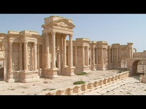 داعش تفجر معبد بعل شامين في تدمر