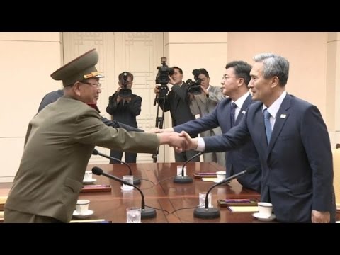 شاهد كوريا الجنوبية توقف مكبرات الصوت التي تبث الرسائل الدعائية
