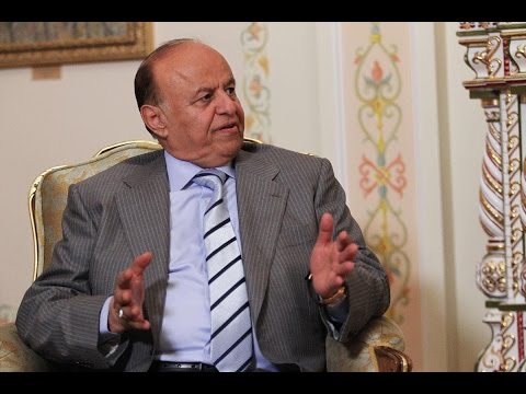 شاهد الرئيس اليمني يصل إلى أبوظبي لتقديم واجب العزاء
