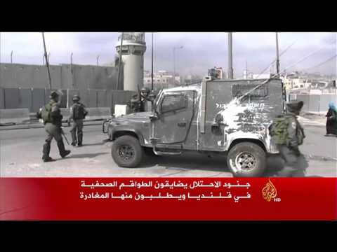 شاهد مسيرات في الضفة للتنديد بالانتهاكات الإسرائيلية